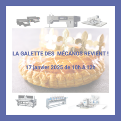 La galette des mécanos revient ! Réservez votre 17 janvier 2025 de 10h à 12h ! Au programme échange autour des dernières nouveautés, découverte du fonctionnement de la hotline MAUGIN (1)